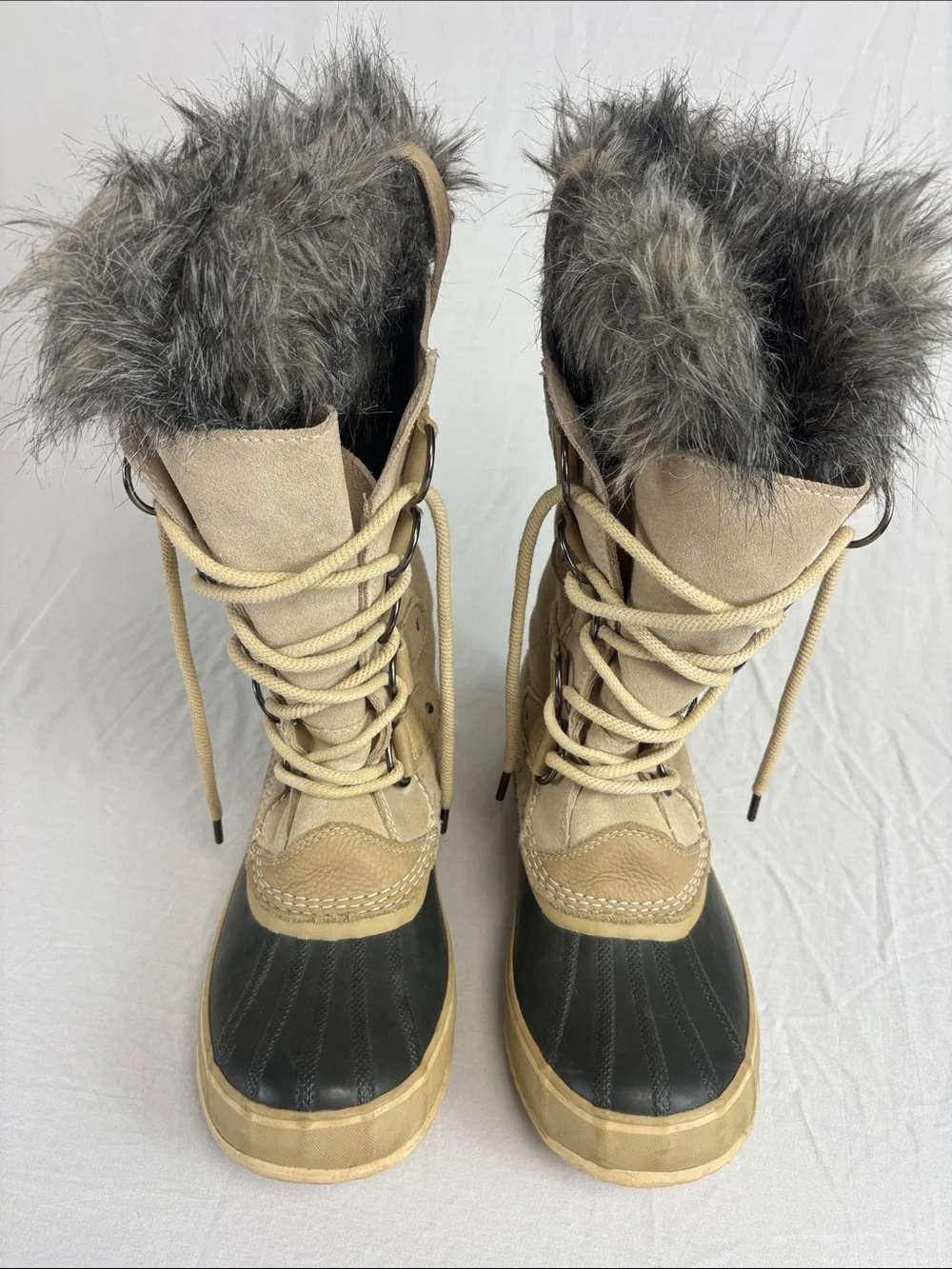 Sorel Joan of Arctic Waterproof Women’s Boots in Fawn Omega Taupe